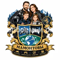 Герб семьи мамонтовы