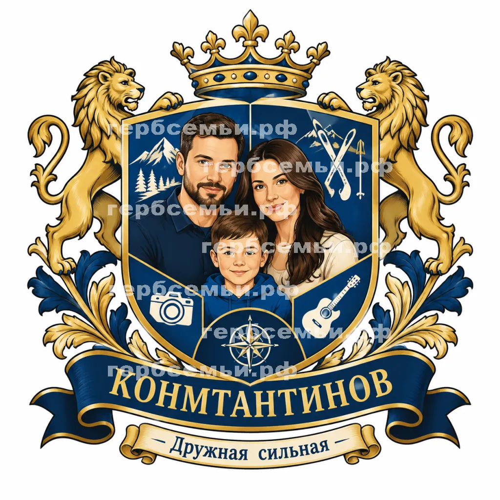 Герб семьи Конмтантинов #43032