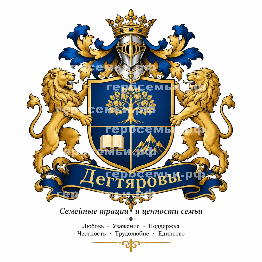 Герб семьи Дегтяровы #43040