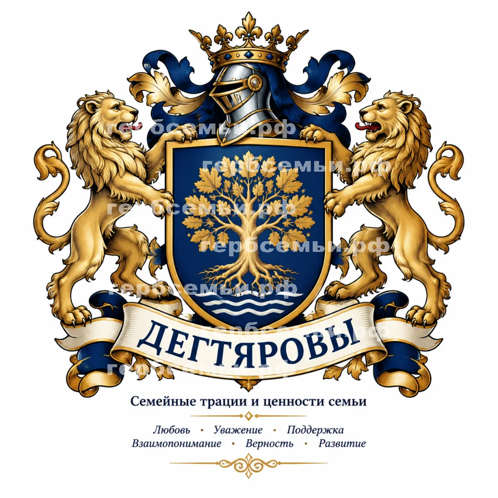 Герб семьи Дегтяровы #43041