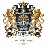 Герб семьи Дегтяровы