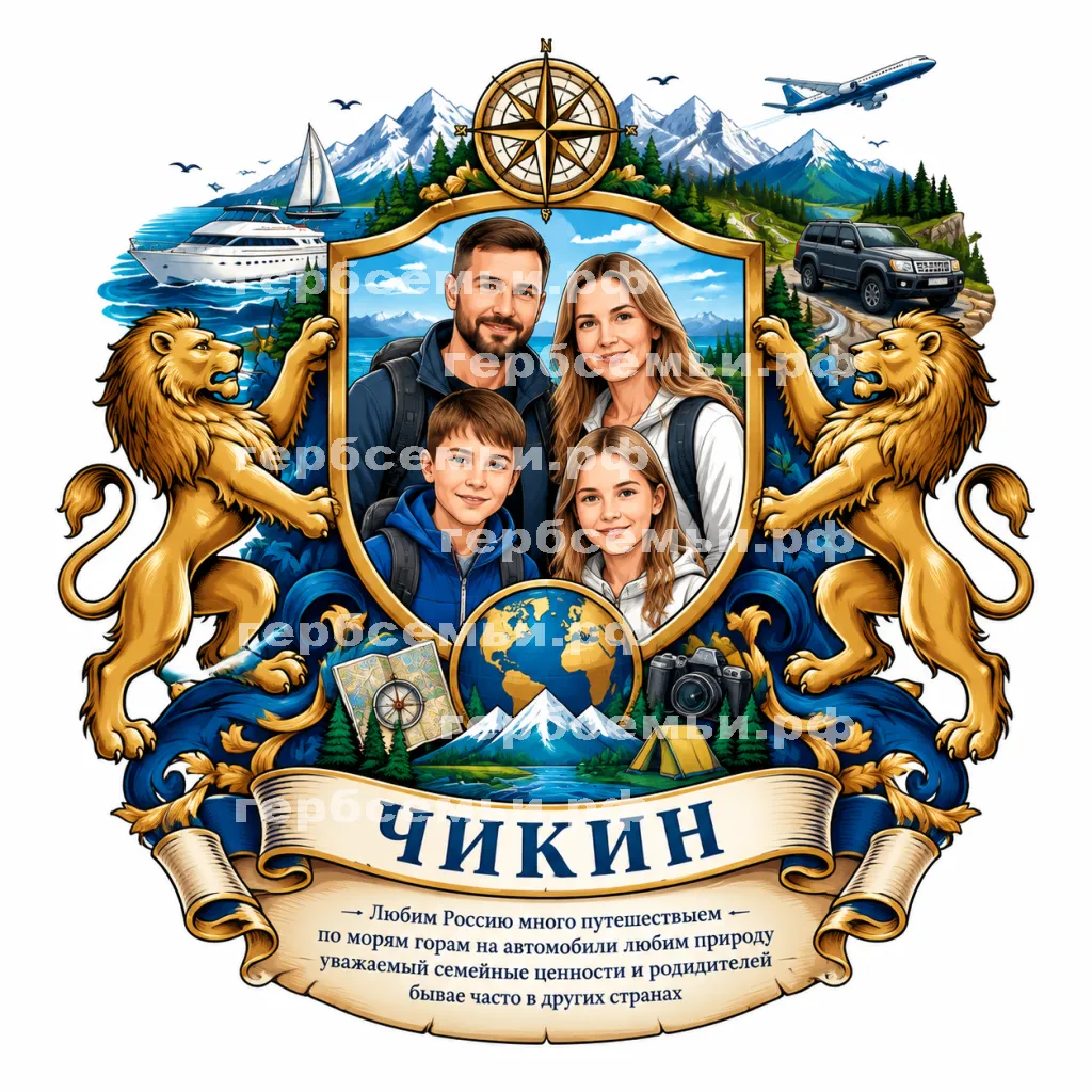 Герб семьи Чикин #43052