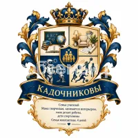 Герб семьи Кадочниковы