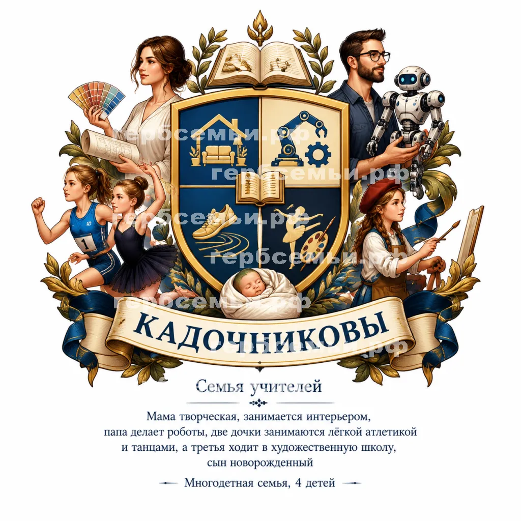 Герб семьи Кадочниковы #43073
