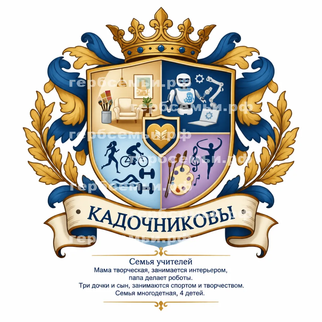 Герб семьи Кадочниковы #43078