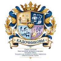 Герб семьи Кадочниковы
