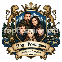 Гербы семьи Поя -Рожневы