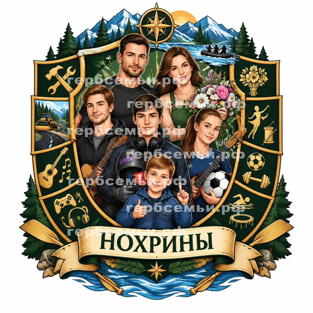 Герб семьи Нохрины #43082