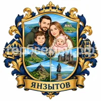 Герб семьи Янзытов