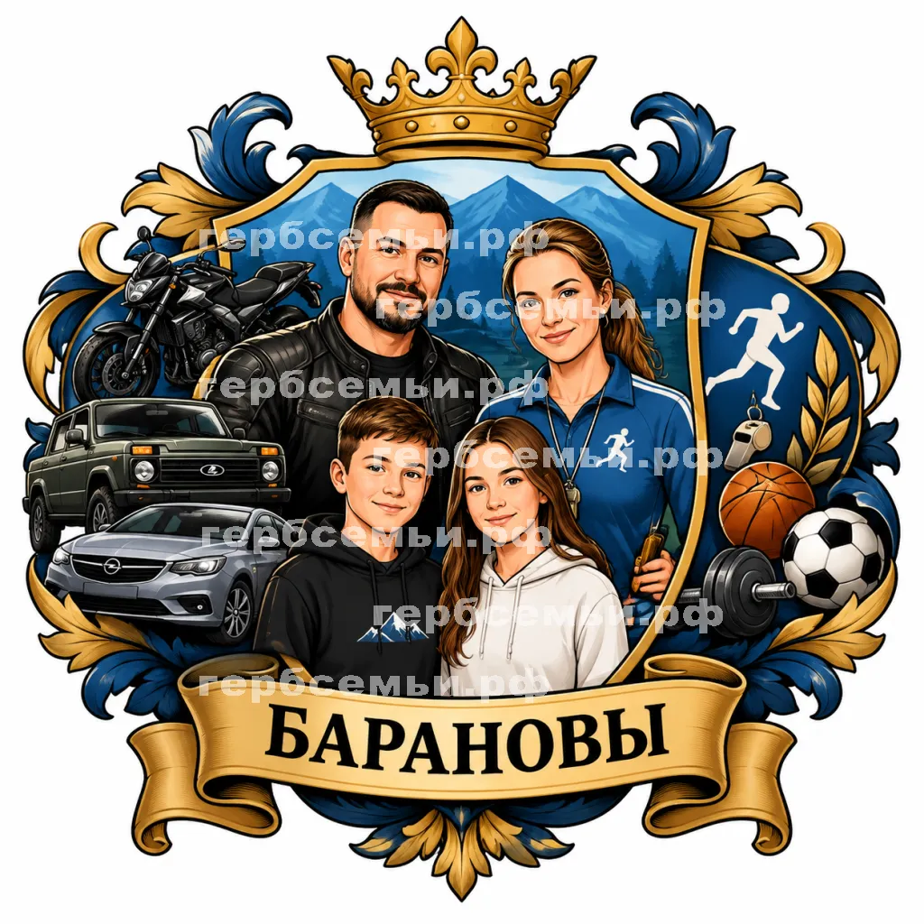 Герб семьи Барановы #43093