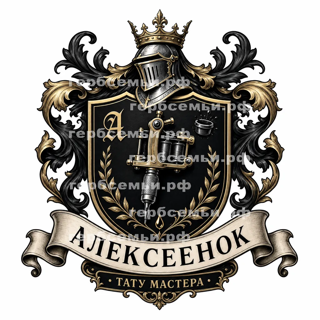 Герб семьи Алексеенок #43094