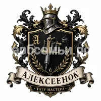 Герб семьи Алексеенок