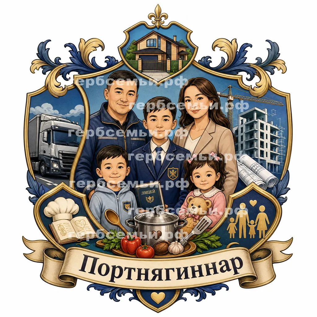 Герб семьи Портнягиннар #43100