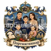 Герб семьи Портнягиннар