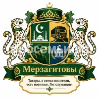 Герб семьи Мерзагитовы