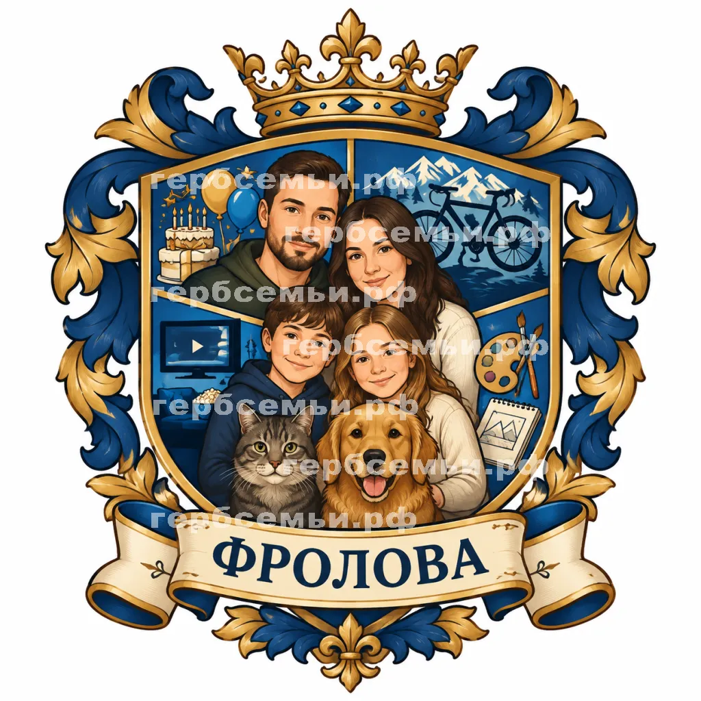 Герб семьи Фролова #43133
