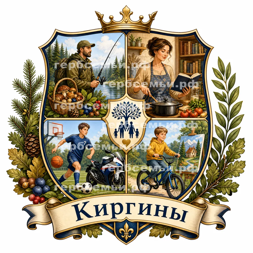 Герб семьи Киргины #43144