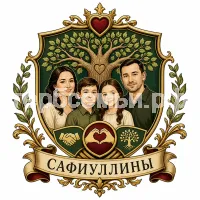 Герб семьи Сафиуллины