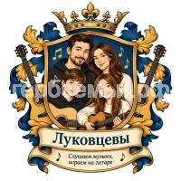 Герб семьи Луковцевы