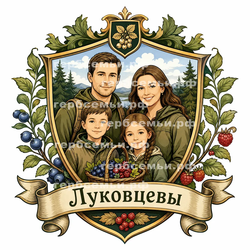 Герб семьи Луковцевы #43167