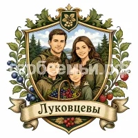 Герб семьи Луковцевы