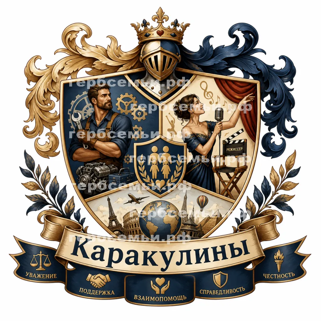 Герб семьи Каракулины #43165