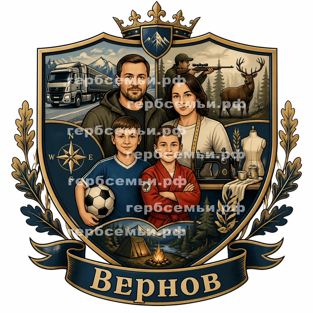 Герб семьи Вернов #43166