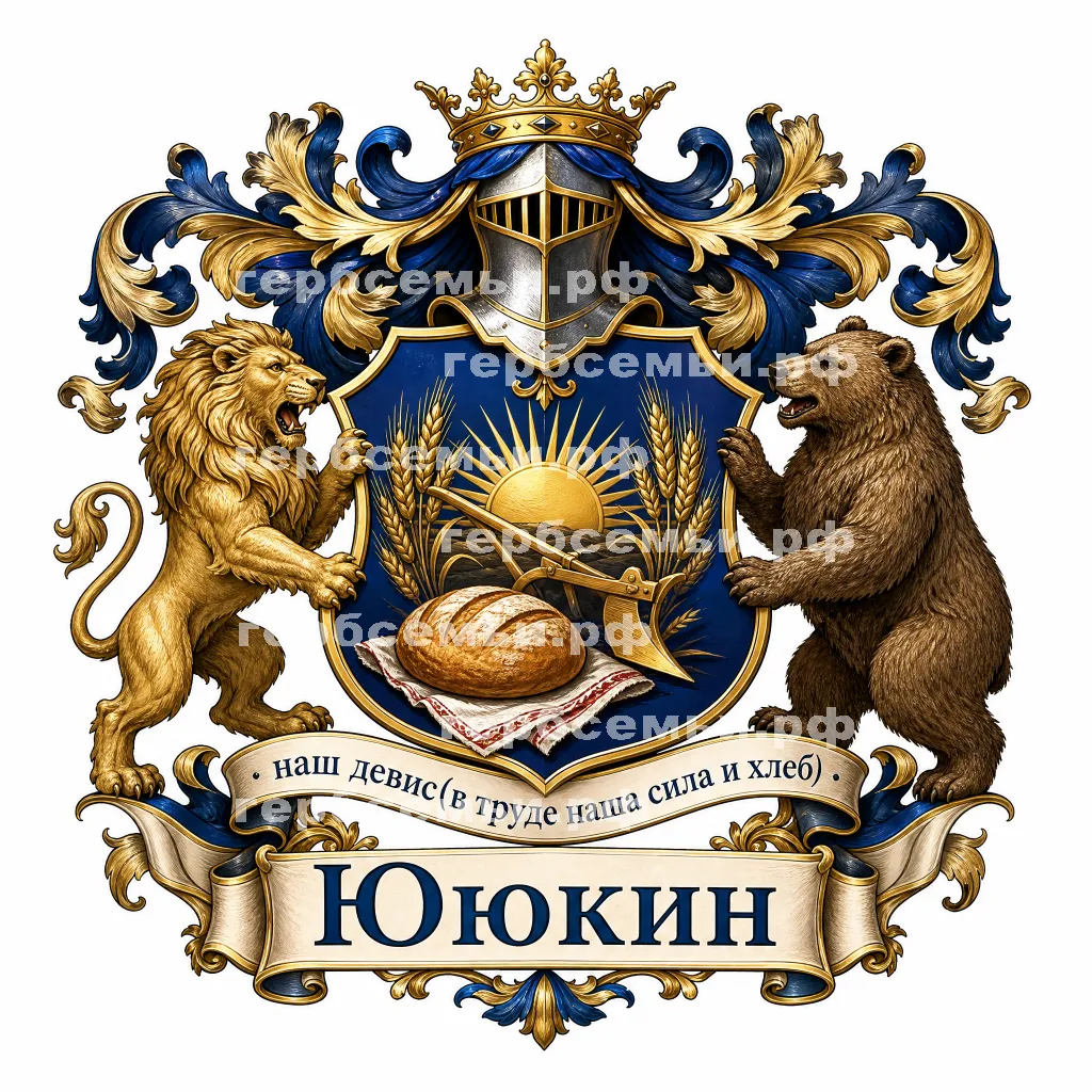 Герб семьи Ююкин #43186