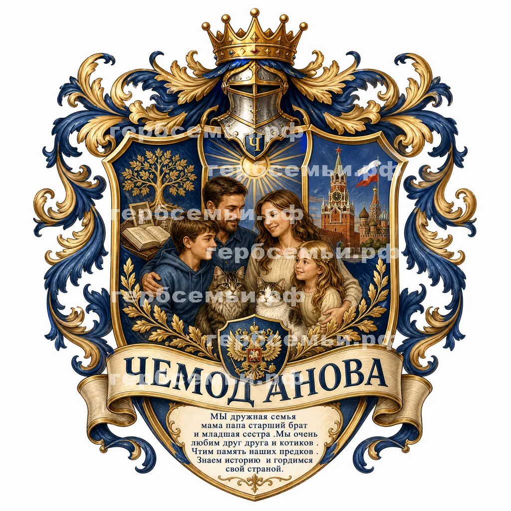 Герб семьи Чемоданова #43199