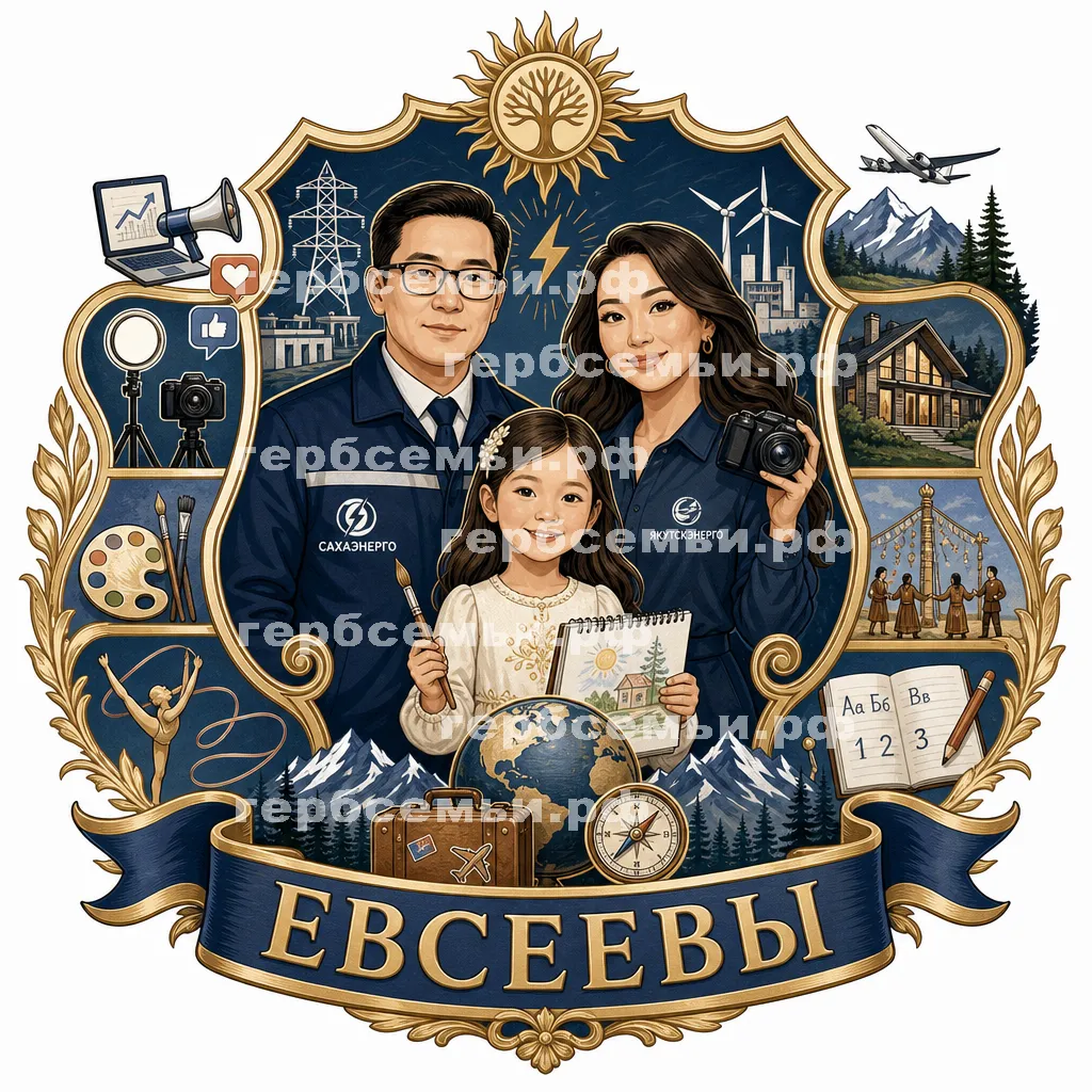 Герб семьи Евсеевы #43200