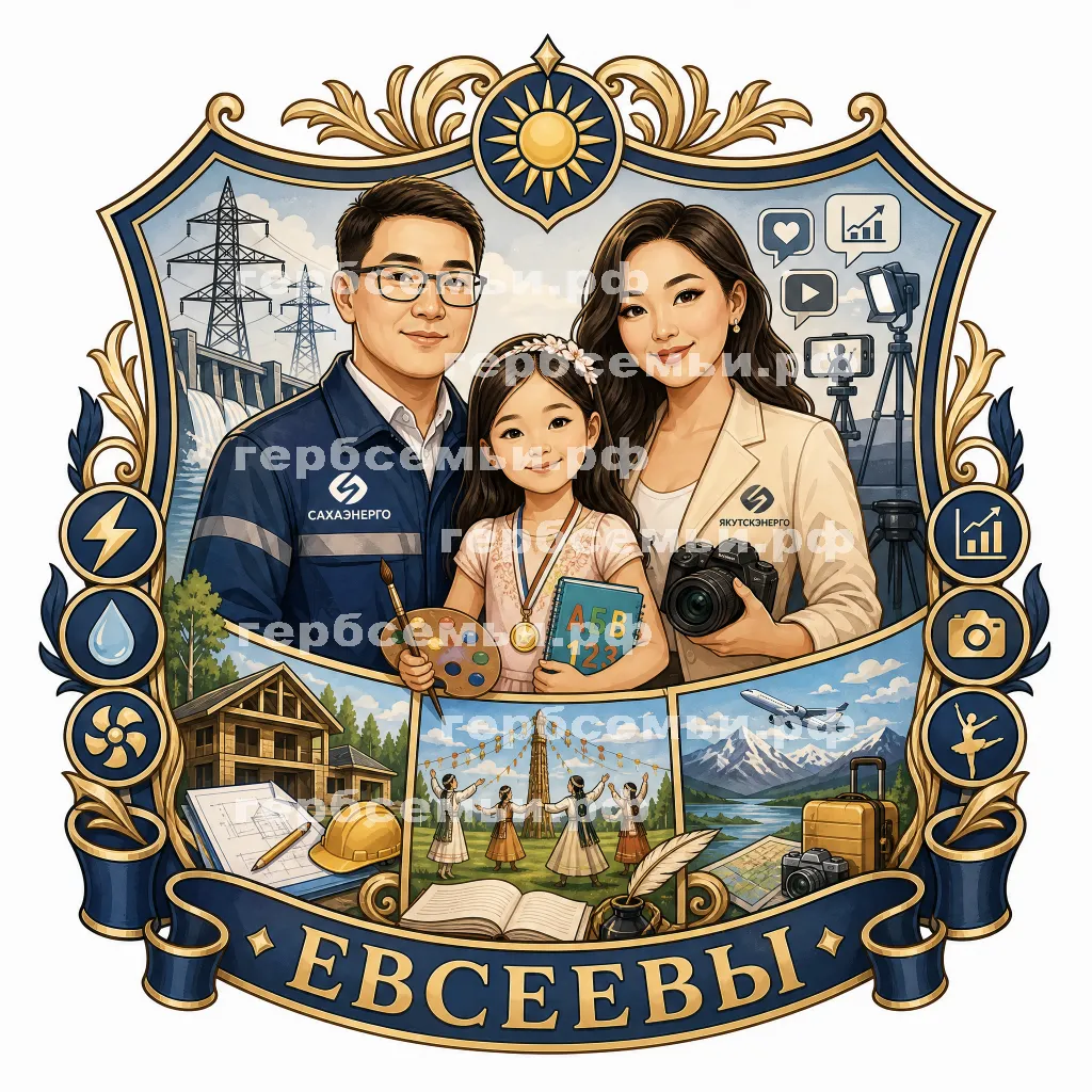 Герб семьи Евсеевы #43201