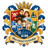 Герб семьи Мелкоступова
