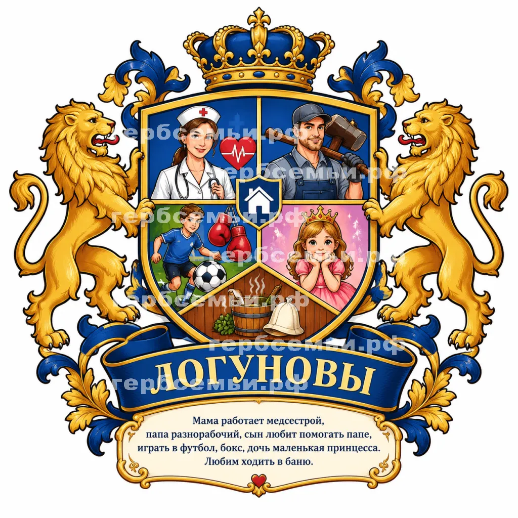 Герб семьи Логуновы #43225