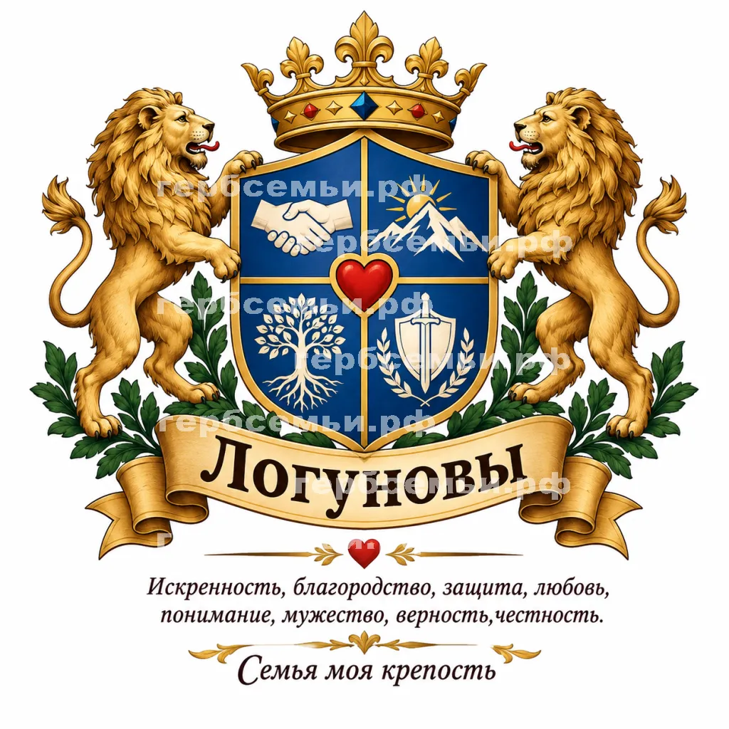 Герб семьи Логуновы #43227