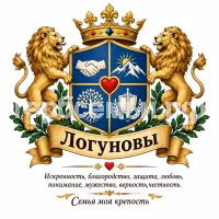 Герб семьи Логуновы