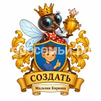 Гербы семьи Создать герб на фоне мухи Цокотухи