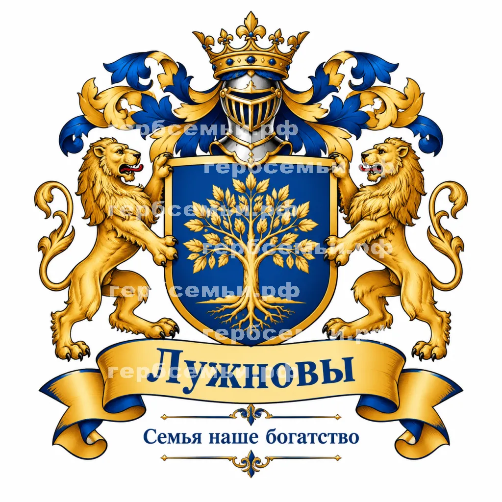 Герб семьи Лужновы #43250