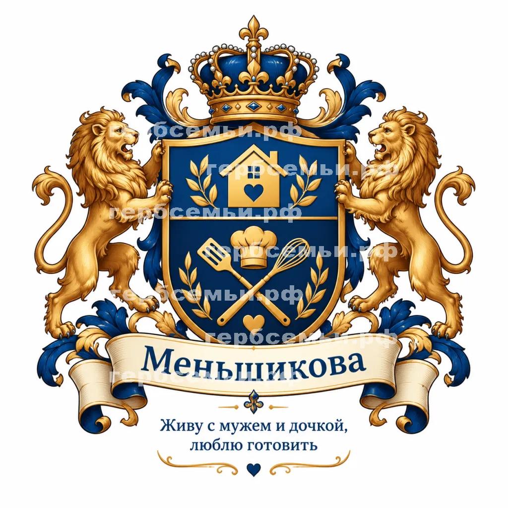 Герб семьи Меньшикова #43264