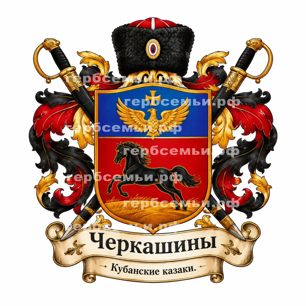 Герб семьи Черкашины #43289