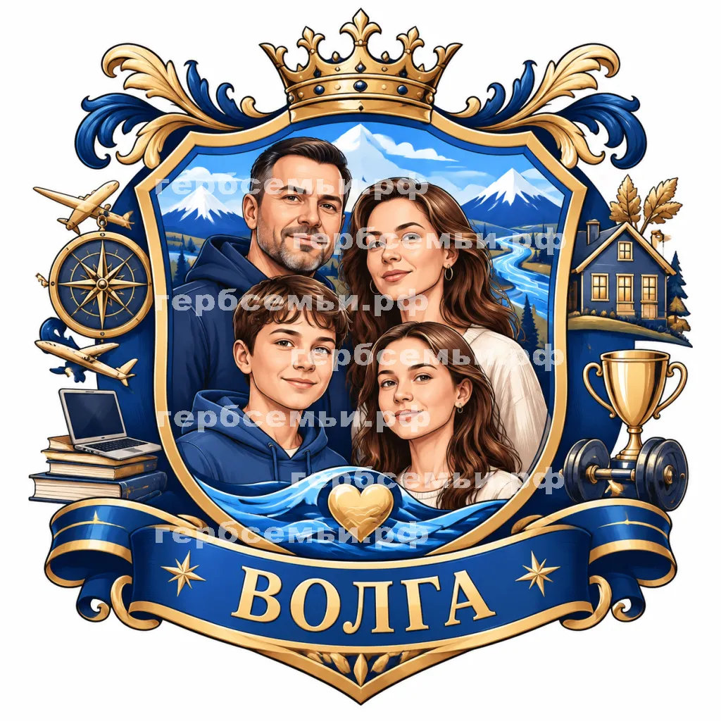 Герб семьи Волга #43340
