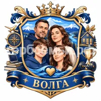 Герб семьи Волга