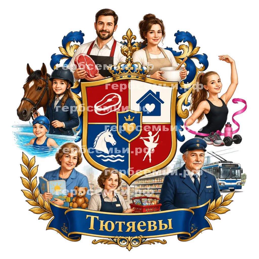 Герб семьи Тютяевы #43377