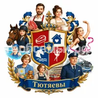 Герб семьи Тютяевы