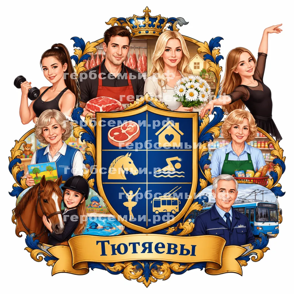Герб семьи Тютяевы #43378