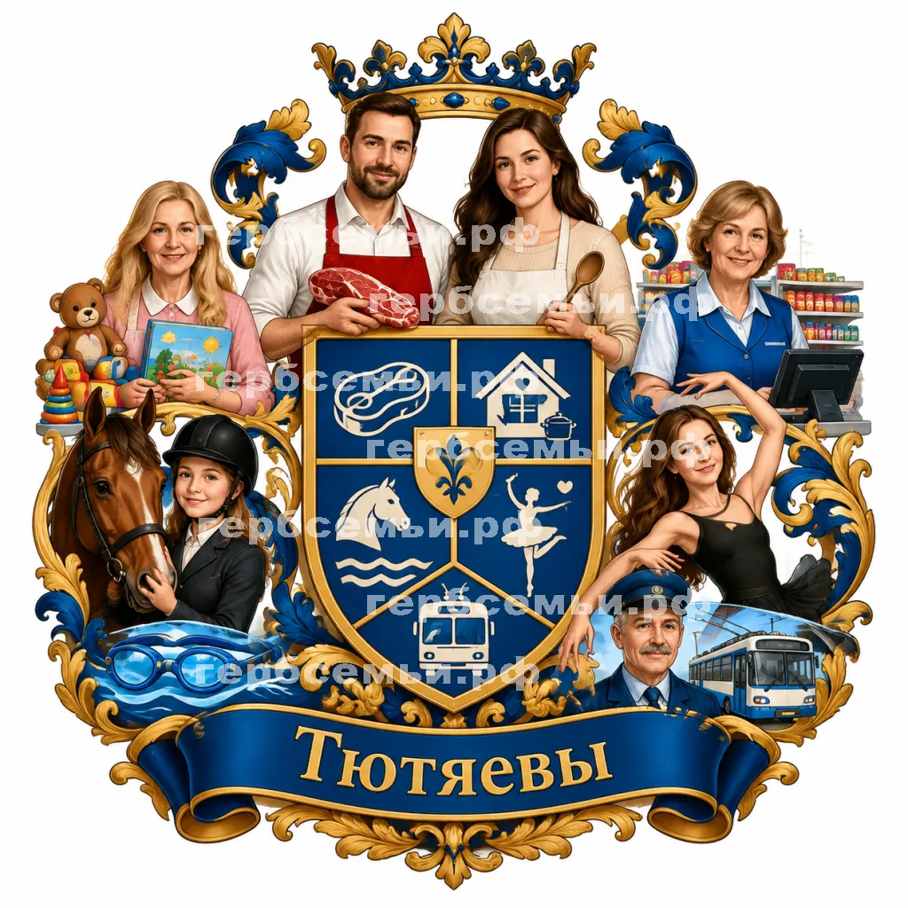 Герб семьи Тютяевы #43379