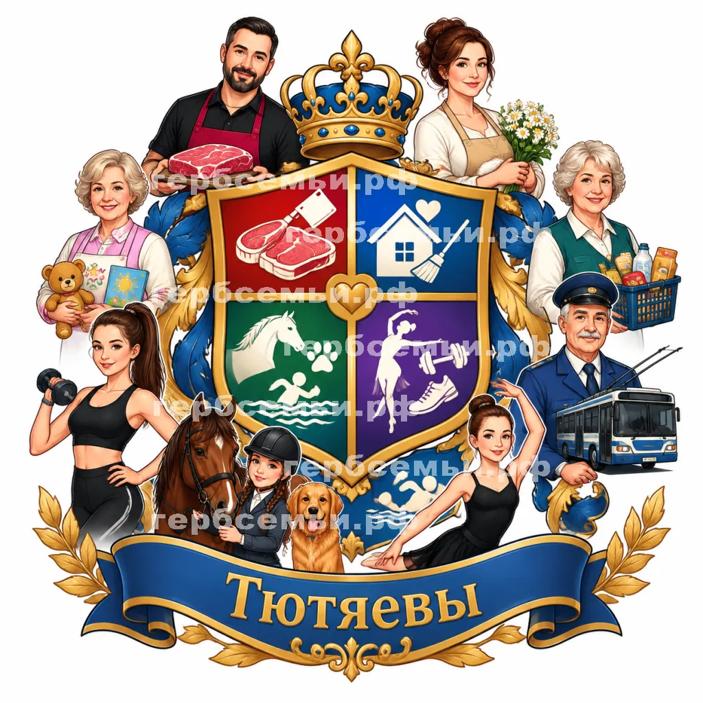 Герб семьи Тютяевы #43380