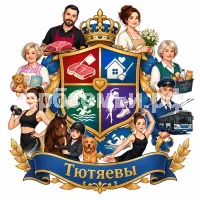 Герб семьи Тютяевы