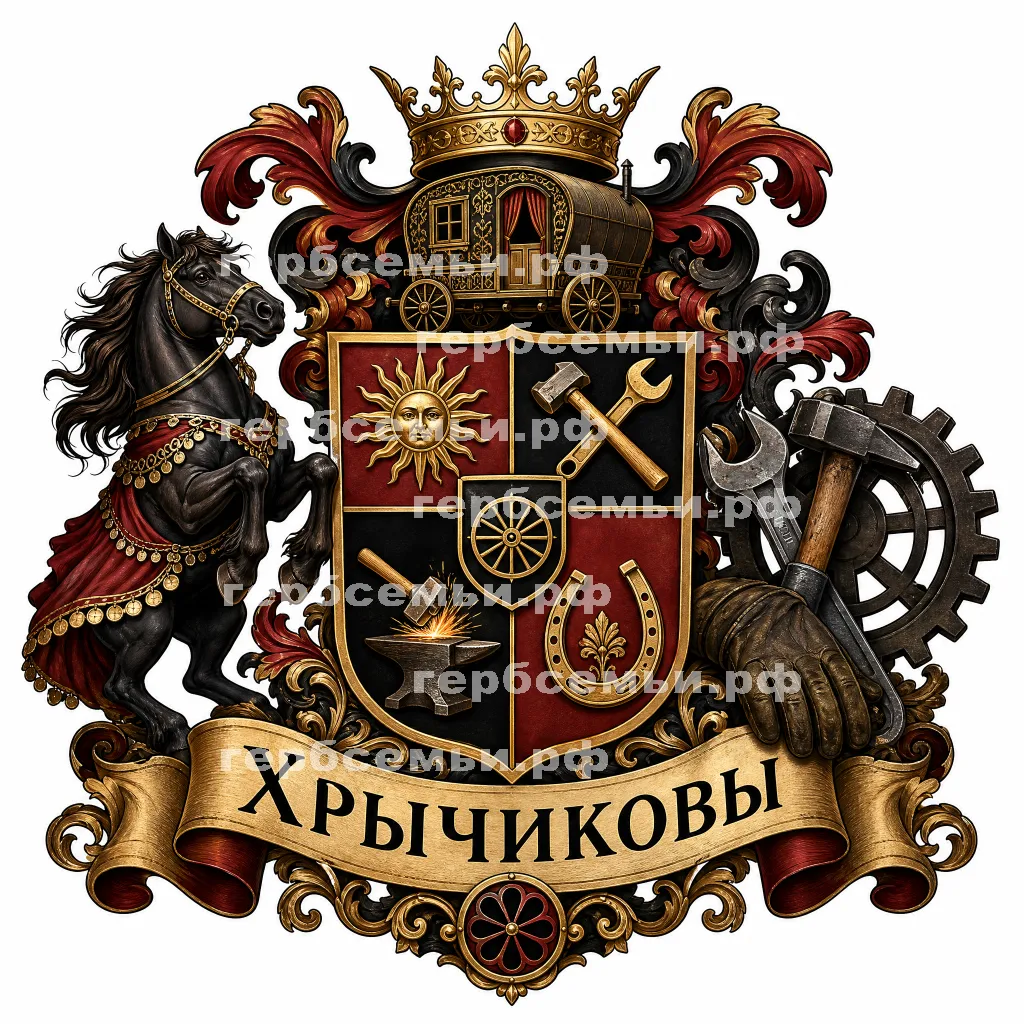 Герб семьи Хрычиковы #43389