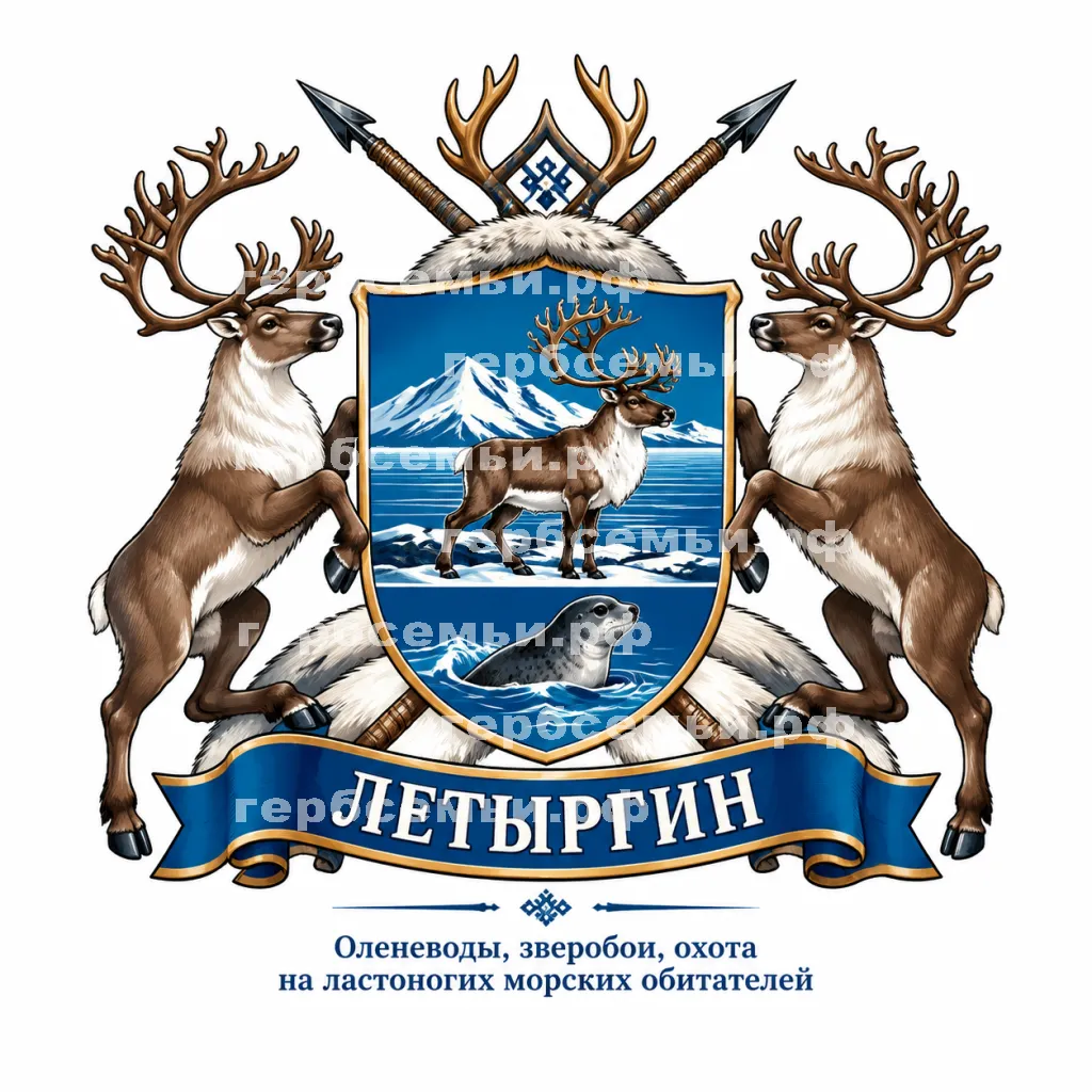 Герб семьи Летыргин #43391