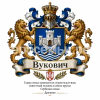 Герб семьи Vukovich